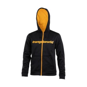 Sweat à capuche et fermeture éclair homme Trangoworld RIPON PC0070335HH Noir