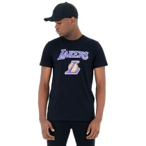 T-shirt à manches courtes homme New Era NOS NBA LOSLAK 60416756 Noir