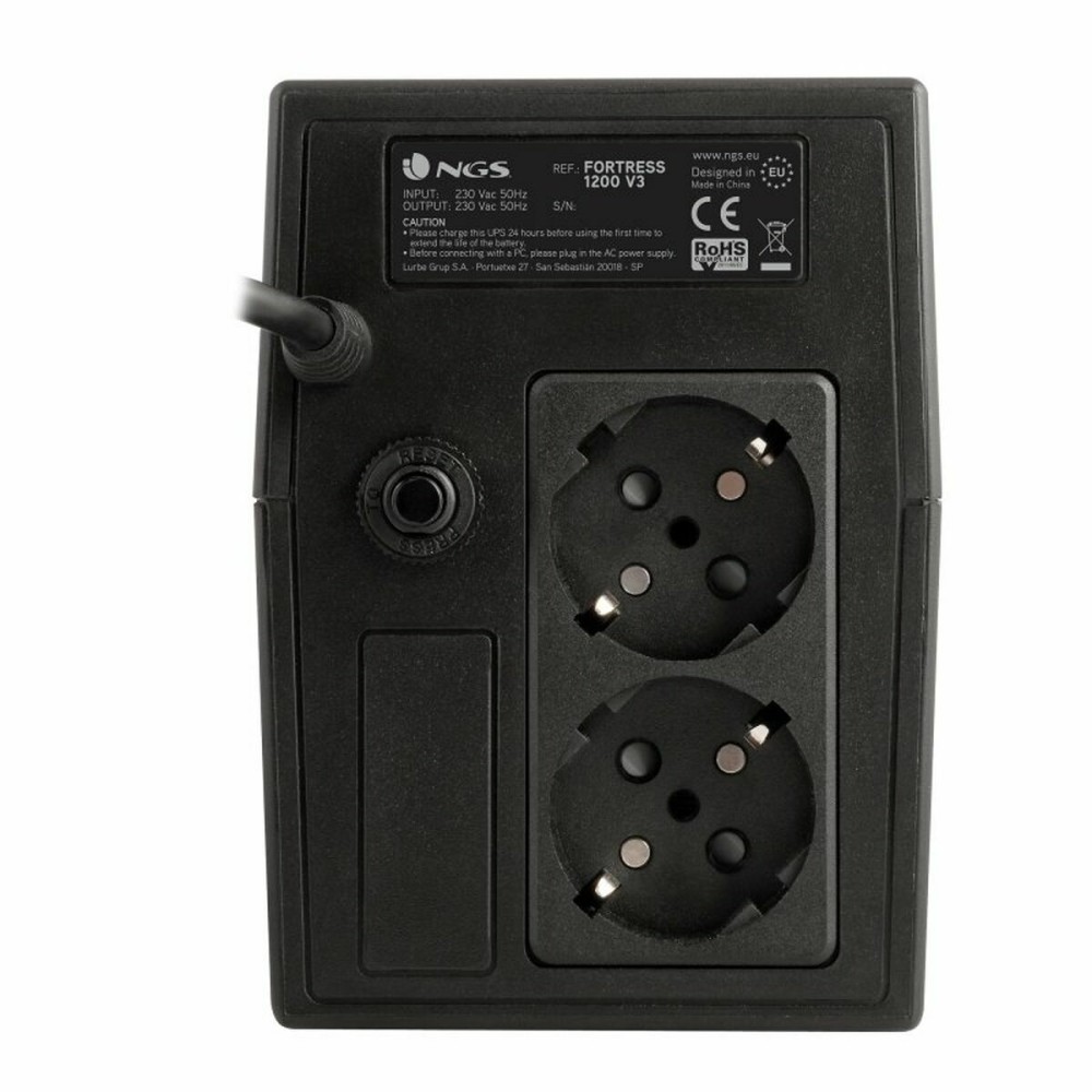 Uninterruptible Power Supply System Interactive UPS NGS FORTRESS 1200 V3 800 VA
