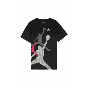 Kurzarm-T-Shirt für Kinder Nike JDB GRADIENTE STACKED JM SS TEE 95D119 023 Schwarz