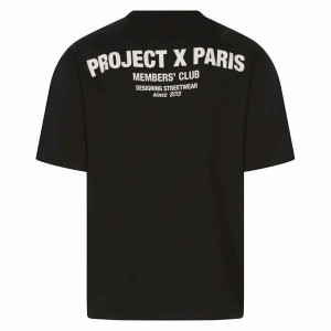 T-shirt à manches courtes homme Project X Paris 2410124 Noir
