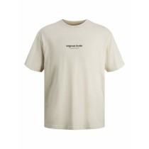 Men’s Short Sleeve T-Shirt Jack & Jones JORVESTERBRO TEE SS 12240121 Beige