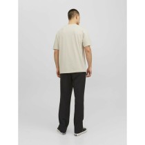 Herren Kurzarm-T-Shirt Jack & Jones JORVESTERBRO TEE SS 12240121 Beige