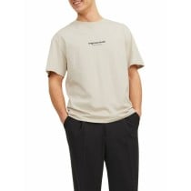 Herren Kurzarm-T-Shirt Jack & Jones JORVESTERBRO TEE SS 12240121 Beige
