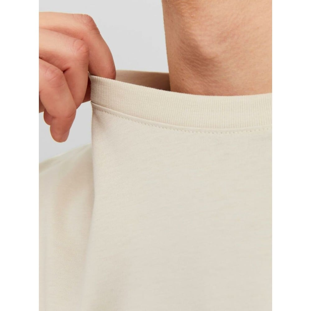 Herren Kurzarm-T-Shirt Jack & Jones JORVESTERBRO TEE SS 12240121 Beige