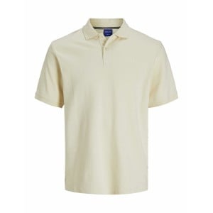 Herren Kurzarm-Poloshirt Jack & Jones JORFREDERIKSBERG Beige