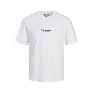 Herren Kurzarm-T-Shirt Jack & Jones JORVESTERBRO TEE SS 12240121 Weiß
