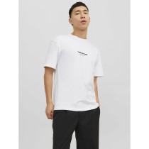 Herren Kurzarm-T-Shirt Jack & Jones JORVESTERBRO TEE SS 12240121 Weiß