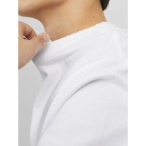 Herren Kurzarm-T-Shirt Jack & Jones JORVESTERBRO TEE SS 12240121 Weiß