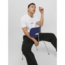 T-shirt à manches courtes homme Jack & Jones JORVESTERBRO TEE SS 12240121 Blanc