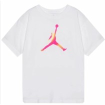 Child's Short Sleeve T-Shirt Nike White
