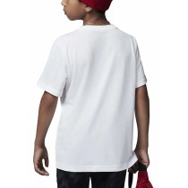 Child's Short Sleeve T-Shirt Jordan JUMPMAN SUSTAINABLE GRAPHI 95B922 001 White