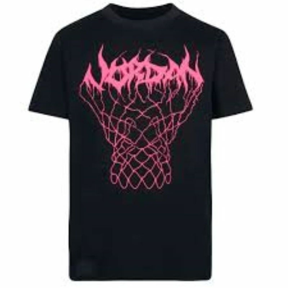 Child's Short Sleeve T-Shirt Jordan JDB MJ SPORT SS DF CREW 95C908 023 Black
