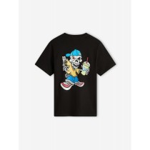 T shirt à manches courtes Enfant Vans Lil Reggie SS VN000JC4BLK1 Noir