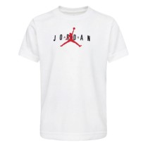 Child's Short Sleeve T-Shirt Jordan JUMPMAN SUSTAINABLE GRAPHI 85B922 001 White