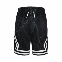 Sport Shorts for Kids Jordan JDN MJ AOP DIAMOND SHORT 95C890 F66 Black