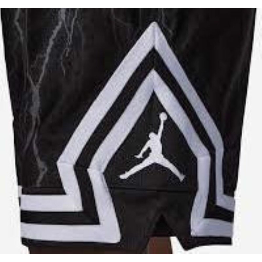 Sport Shorts for Kids Jordan JDN MJ AOP DIAMOND SHORT 95C890 F66 Black