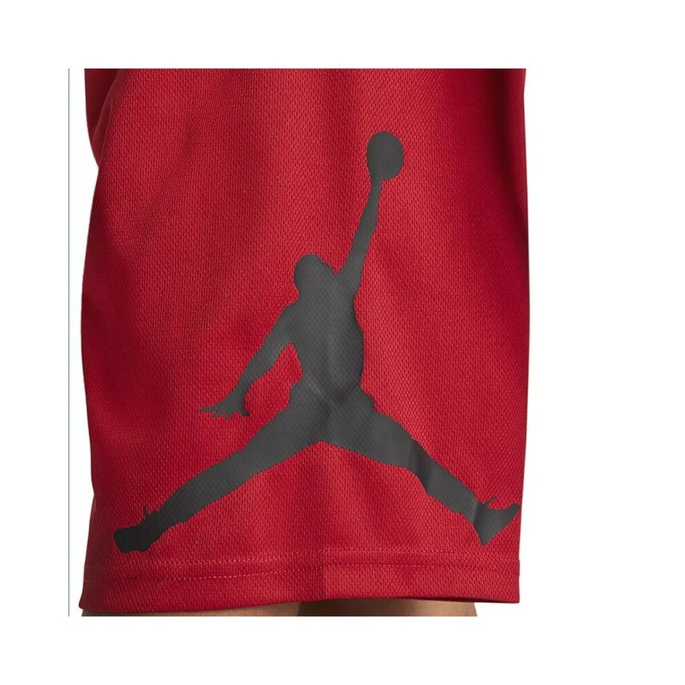 Short de Sport pour Enfants Jordan JDB JUMPMAN WRAP MESH SHORT 957371 R78 Rouge
