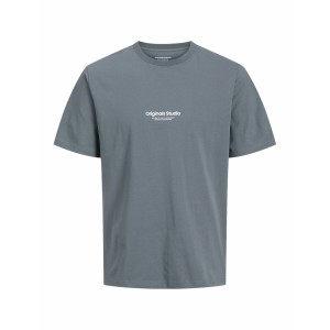Men’s Short Sleeve T-Shirt Jack & Jones JORVESTERBRO TEE SS 12240121 Grey