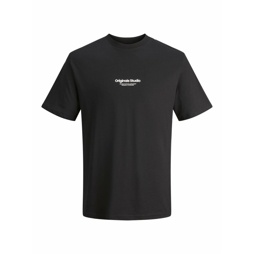 Men’s Short Sleeve T-Shirt Jack & Jones JORVESTERBRO TEE SS 12240121 Black