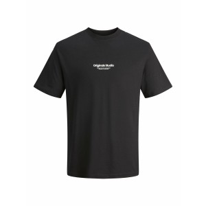 Men’s Short Sleeve T-Shirt Jack & Jones JORVESTERBRO TEE SS 12240121 Black