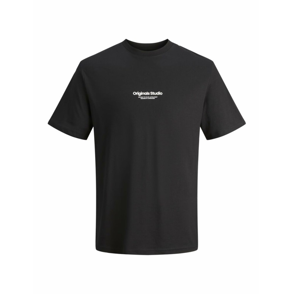 Men’s Short Sleeve T-Shirt Jack & Jones JORVESTERBRO TEE SS 12240121 Black