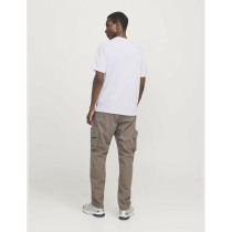 Men’s Short Sleeve T-Shirt Jack & Jones JCOFUSION FULL BRANDING 12273120 White