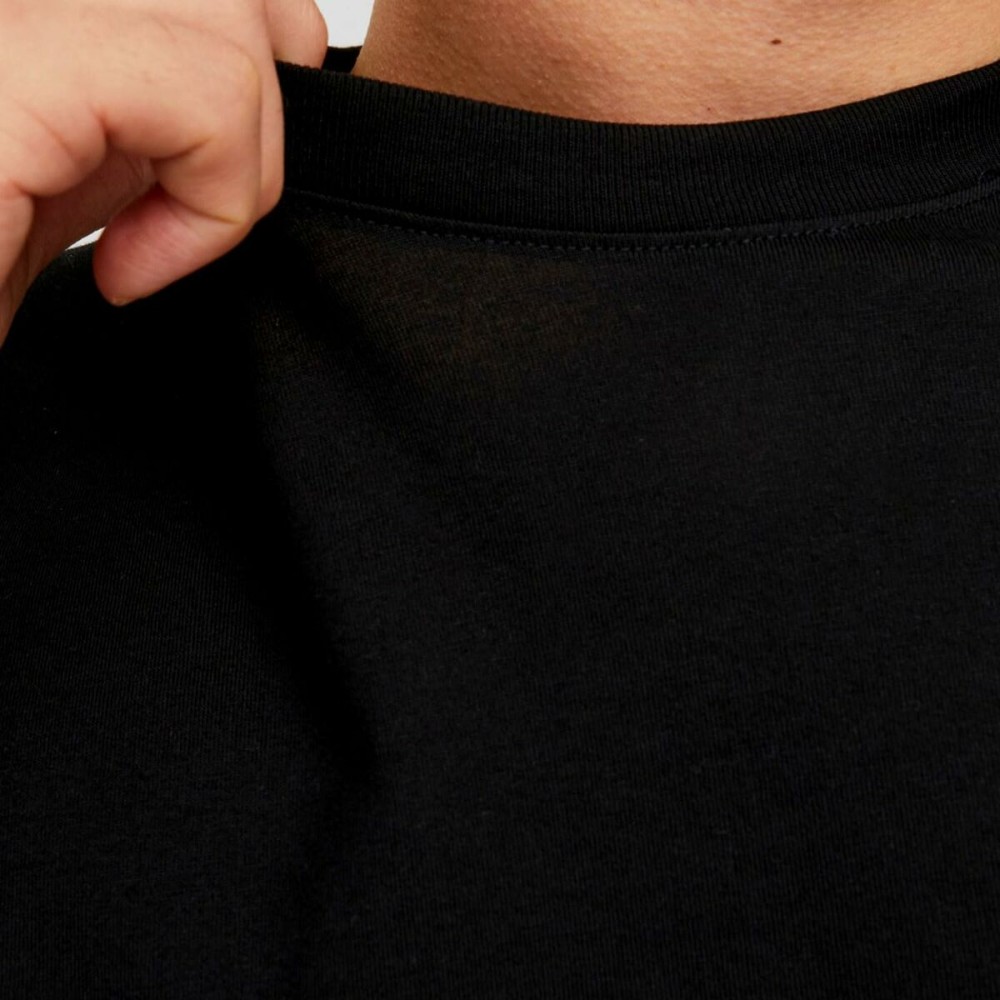 Men’s Short Sleeve T-Shirt Jack & Jones JORVESTERBRO TEE SS 12240121 Black