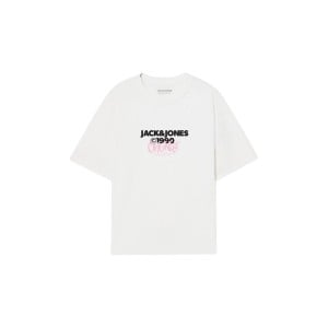 T-shirt à manches courtes homme Jack & Jones JORBUSHWICK TEE SS CREW NECK FST 12263939 Blanc
