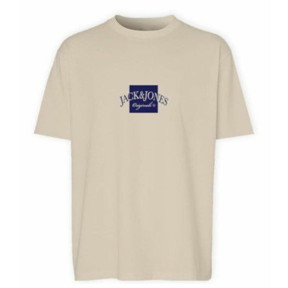 Herren Kurzarm-T-Shirt Jack & Jones JORBOSTON TEE SS 12277888 Beige