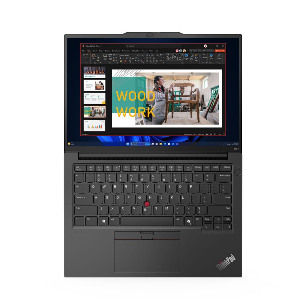 Laptop Lenovo THINKPAD E14 G6 14" Intel Core Ultra 7 155H 16 GB RAM 512 GB SSD Qwerty Spanisch