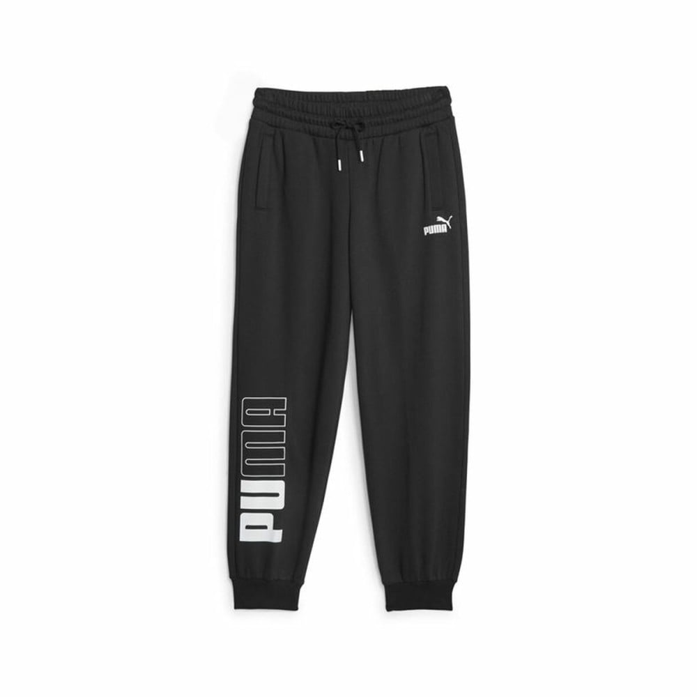 Lange Sporthose Puma Power Colorblock Schwarz Damen