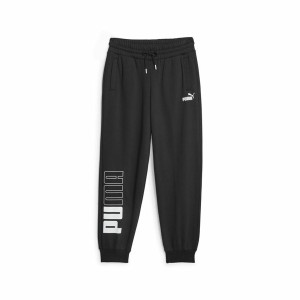 Lange Sporthose Puma Power Colorblock Schwarz Damen