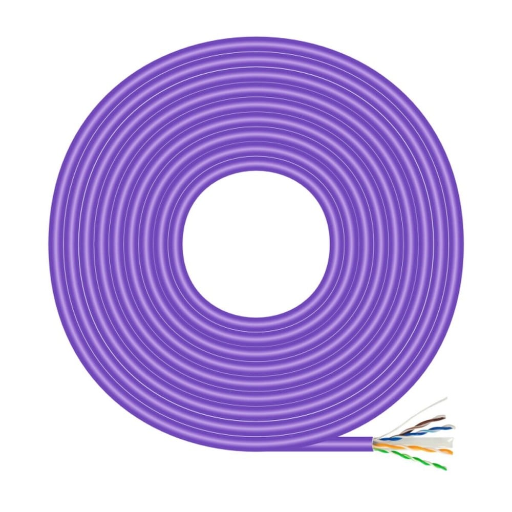 Kategorie 6 Hard UTP RJ45 Kabel Aisens A135-0747 Violett 100 m (1 Stück)