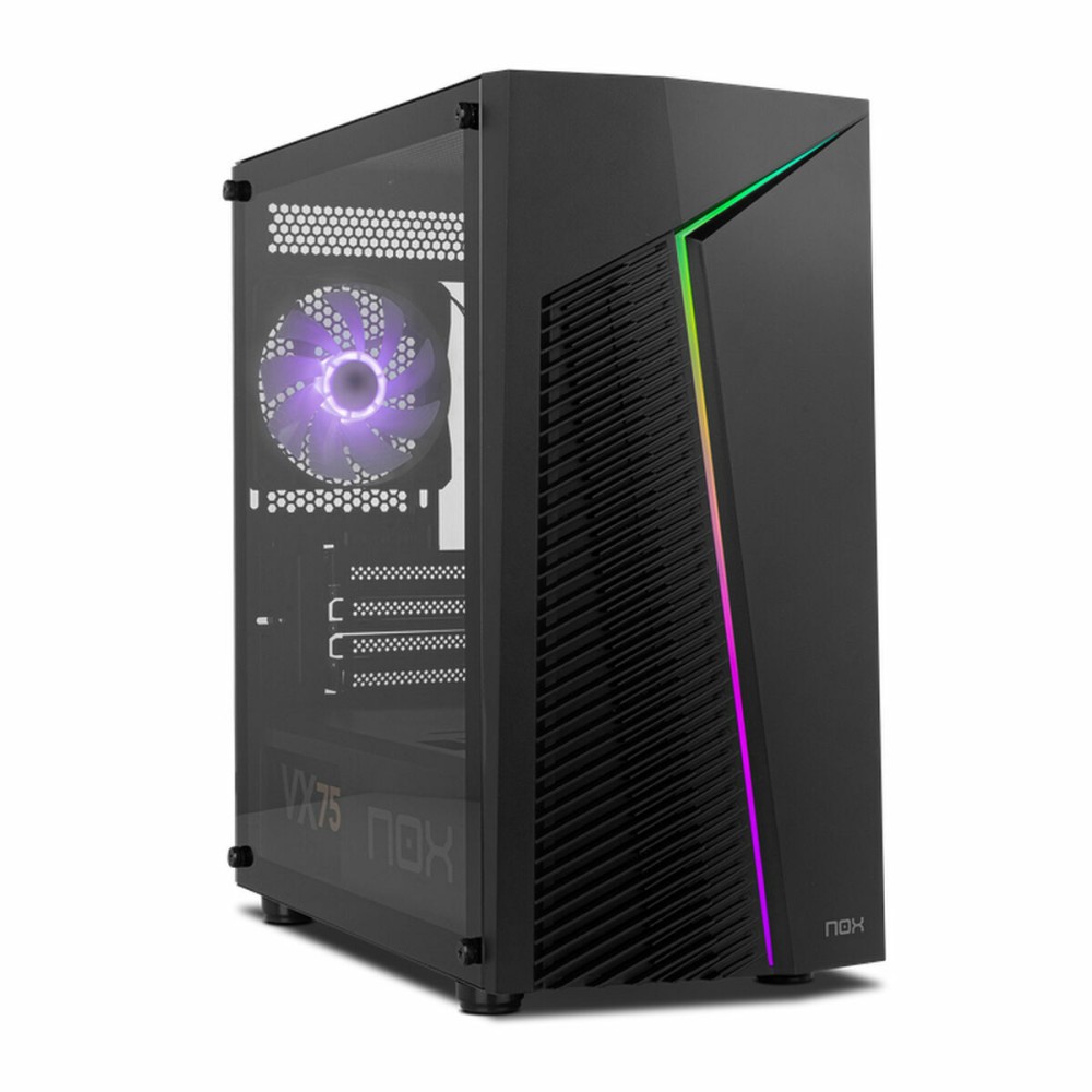 Boîtier ATX semi-tour Nox-Xtreme NXINFTYZETA Noir
