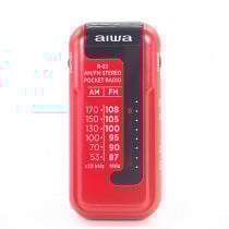 Transistor Radio Aiwa R22RD Red