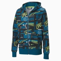 Jungen Sweater mit Kapuze Puma FULL-ZIP 583197 Blau
