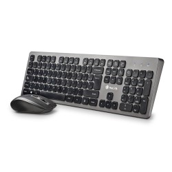 Keyboard and Wireless Mouse NGS IDOL KIT Spanish Qwerty