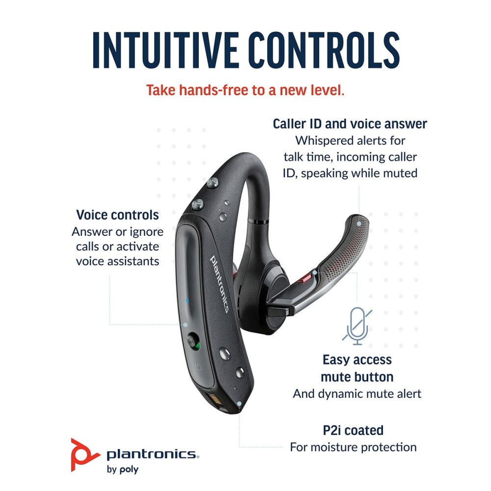Casque Plantronics Voyager 5200 Noir