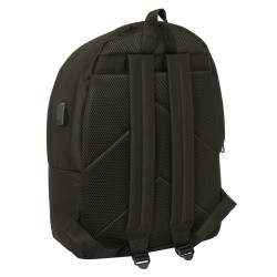 Laptop Backpack Kings League KINGS LEAGUE "ULTIMATE MÓSTOLES" Black 31 x 44 x 18 cm