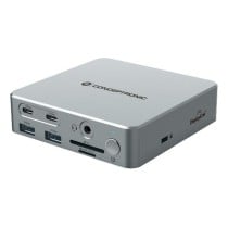 Hub USB Conceptronic 110521107101 Silberfarben 100 W