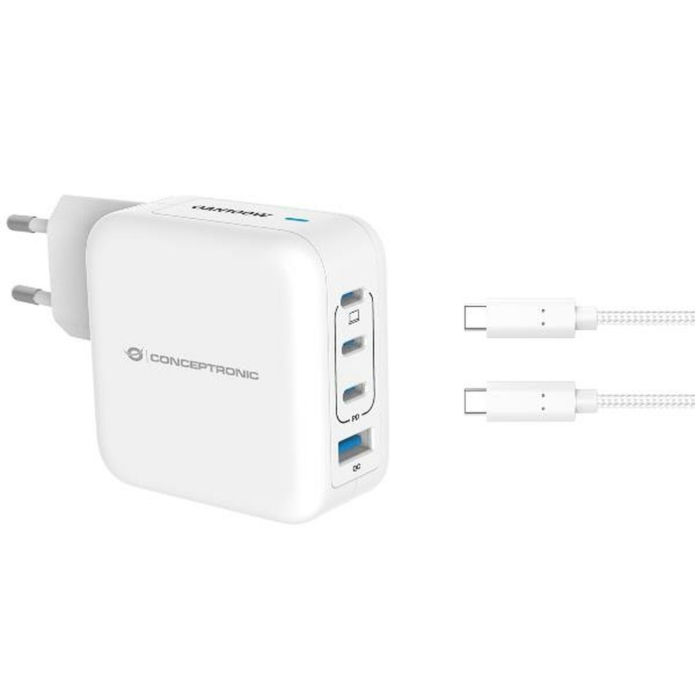 Wandladegerät Conceptronic 120550803101 Weiß 100 W
