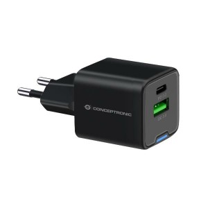 Wandladegerät Conceptronic 120550303101 Weiß Schwarz 20 W