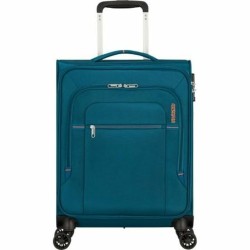 Cabin suitcase American Tourister Crosstrack Spinner Blue 40 L 55 x 40 x 20 cm