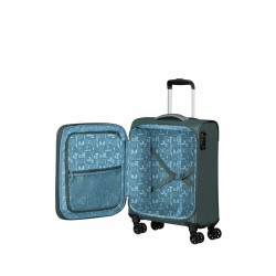 Valise cabine American Tourister Pulsonic Spinner Vert 43,5 L 55 x 40 x 23 cm