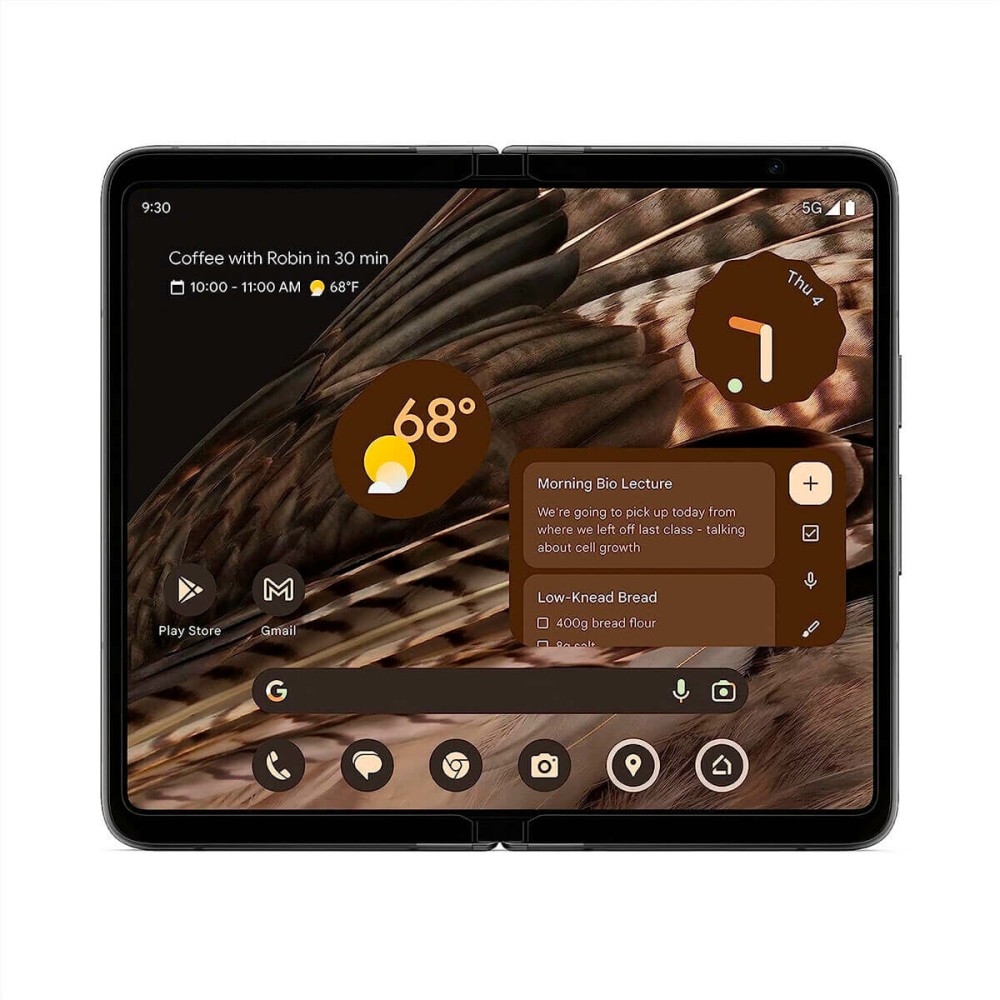 Smartphone Google Pixel Fold 7,6" Octa Core 12 GB RAM 256 GB Schwarz