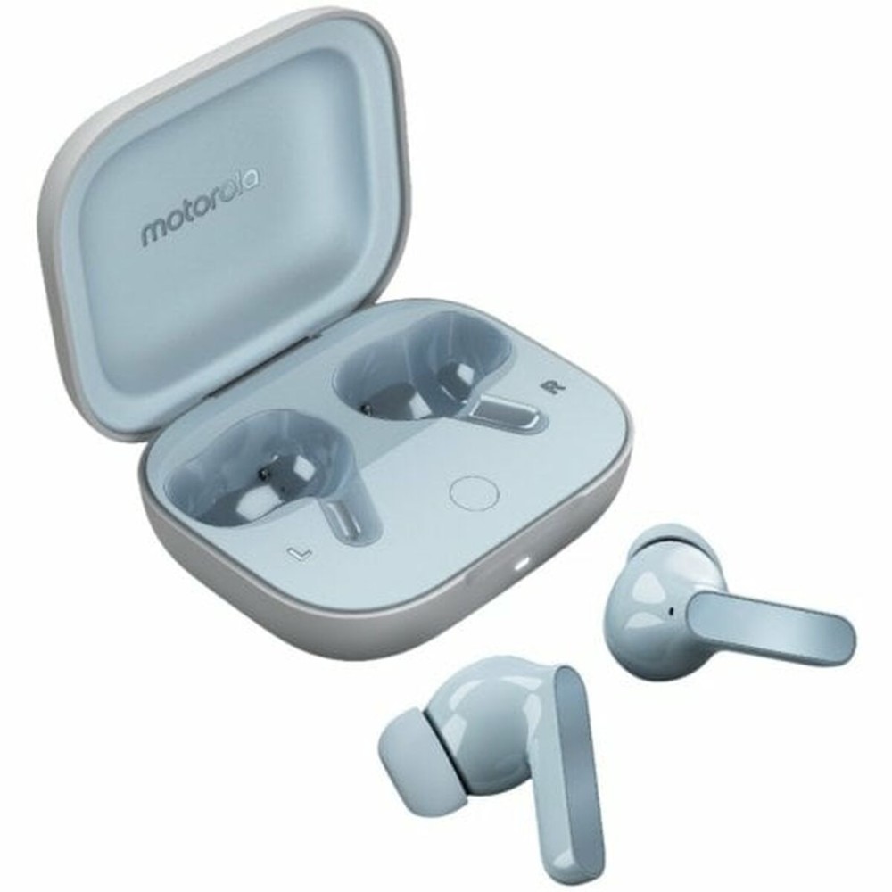 Bluetooth in Ear Headset Motorola Buds Blau