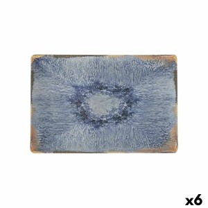 Plat à Gratin La Mediterránea Aelia Rectangulaire 30 x 20 x 2,5 cm (6 Unités)