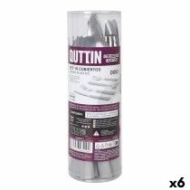 Cutlery Quttin DOIO Plastic 16 Pieces 17 Pieces (6 Units)