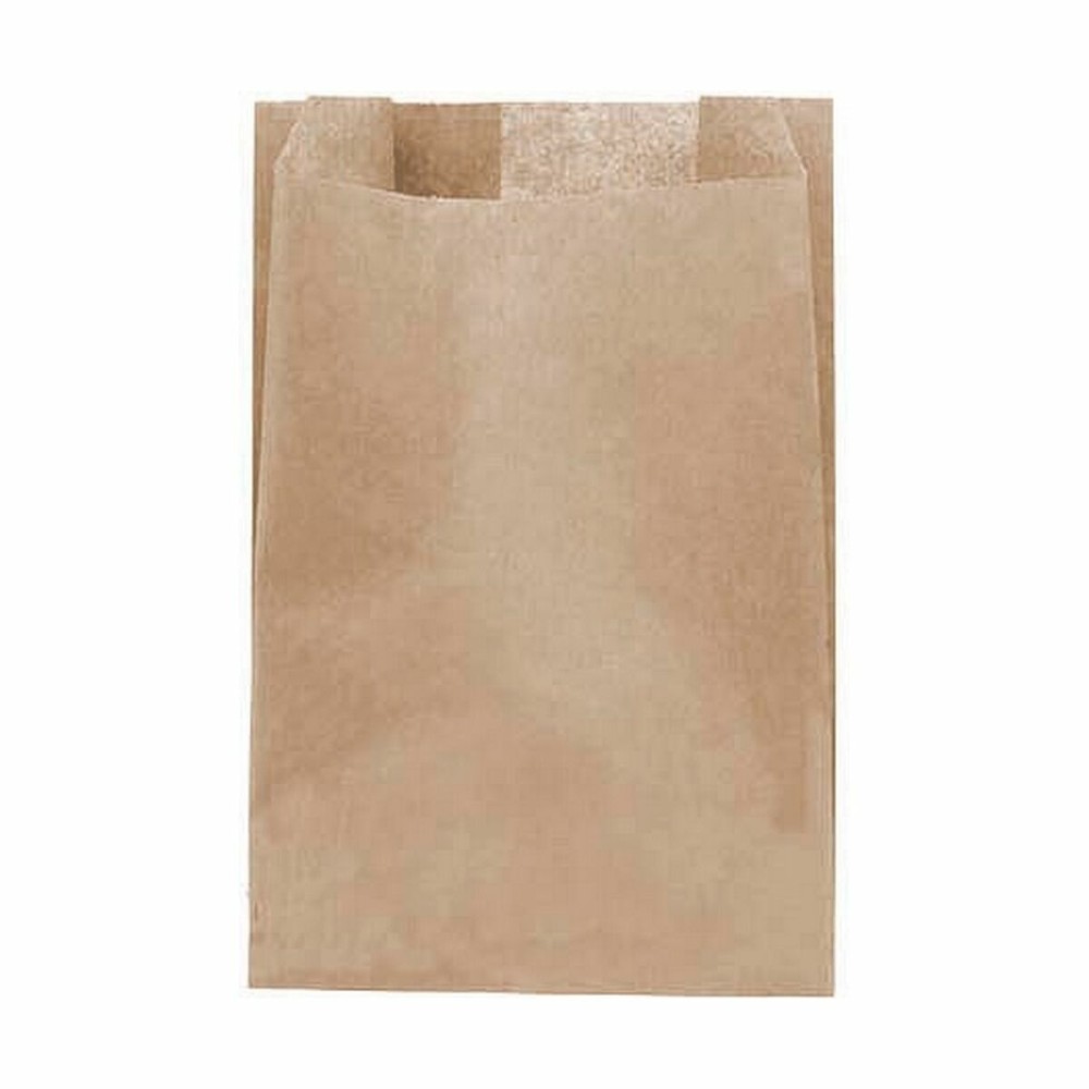 Ensemble de sac alimentaire réutilisable Algon papier kraft 10 x 15 cm Produits à usage unique 30 Pièces (36 Unités)